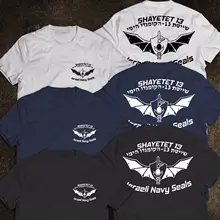 Новинка года! модная футболка с надписью «Israel Shayetet 13», «Спецназ», «Sayeret Matkal», футболка