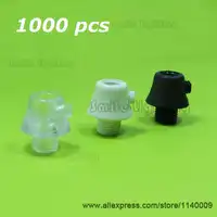 1000 個卸売照明器具ナイロン PC ストレインリリーフクランプ光コードケーブルグリップ