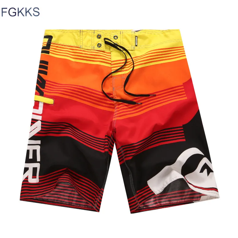 

FGKKS New Brand Men Shorts 2019 Summer Mens Casual Fashion Splice Shorts Male Breathable Shorts Bottom