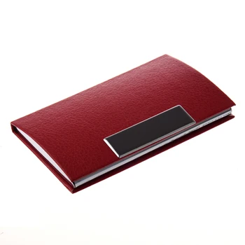 

Fashion Business Card Credit Card Holder Card Case Card Stock Red