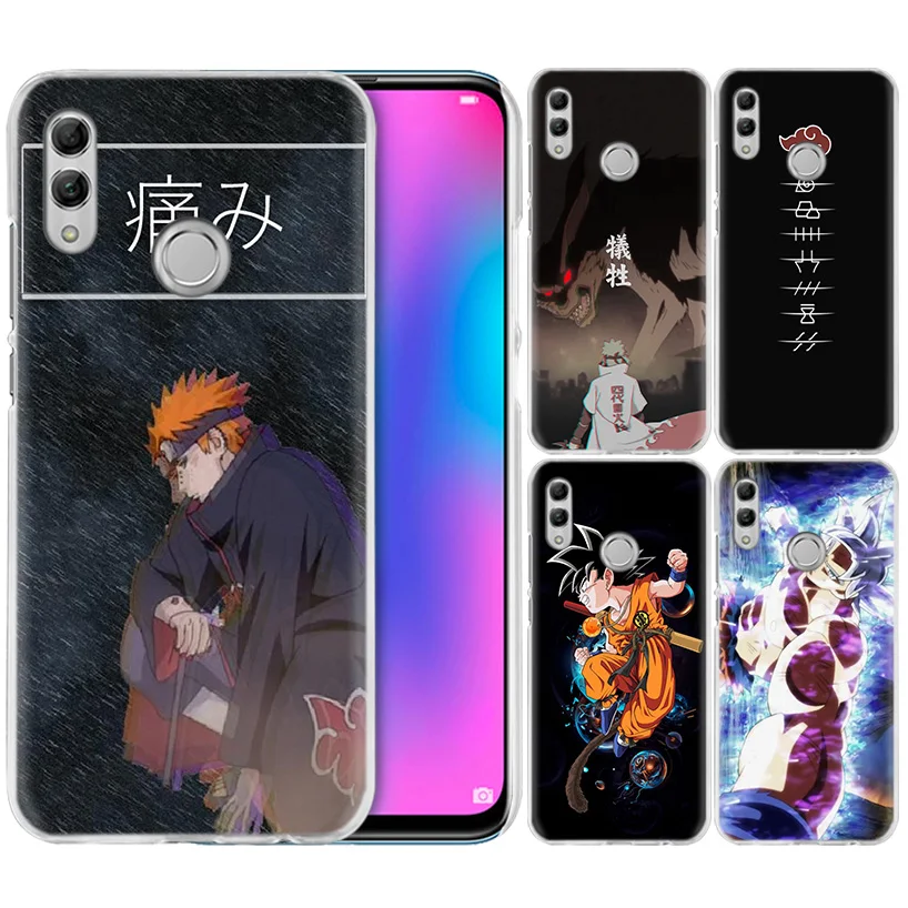 Чехол Naruto Dragon Ball для huawei Honor 8X Y9 20 9 10 Lite Play 8C 8A Pro V20 20i Y6 Y7 Y5 Жесткий PC аниме чехол для телефона