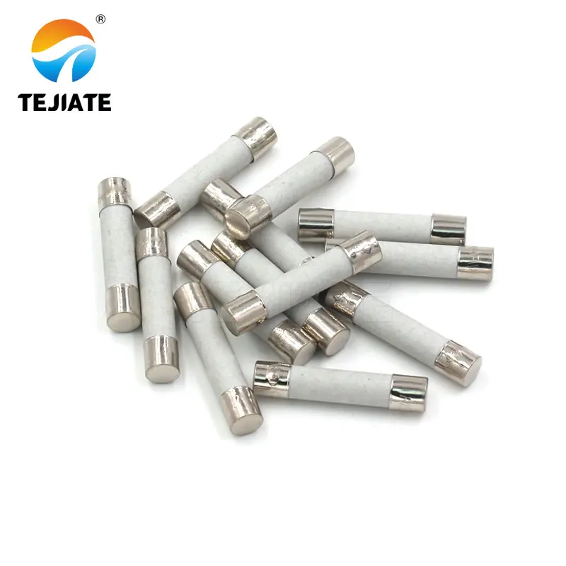 Ceramic Fuse 10pcs 5mm x 20mm 5X20 6x30 T1A-30A 250V for Car Microwave Oven