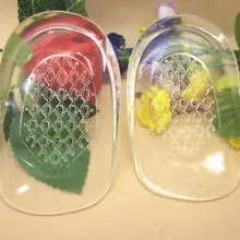 Горячий стиль 1 пара силиконовых гелевых пяток чашки стельки массажер подушки Вставки колодки