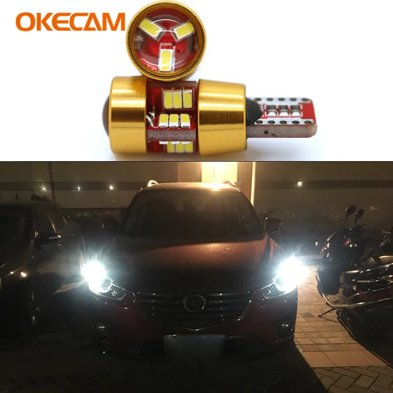2x t10 w5w led wedge bulb parking clearance light for rx8 parking light bulb