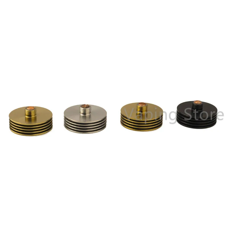 

25mm Diameter Stainless Steel Finned 510 Thread Heat Sink Adapter for for Electronic Cigarette Atomizers Heat Dissipation