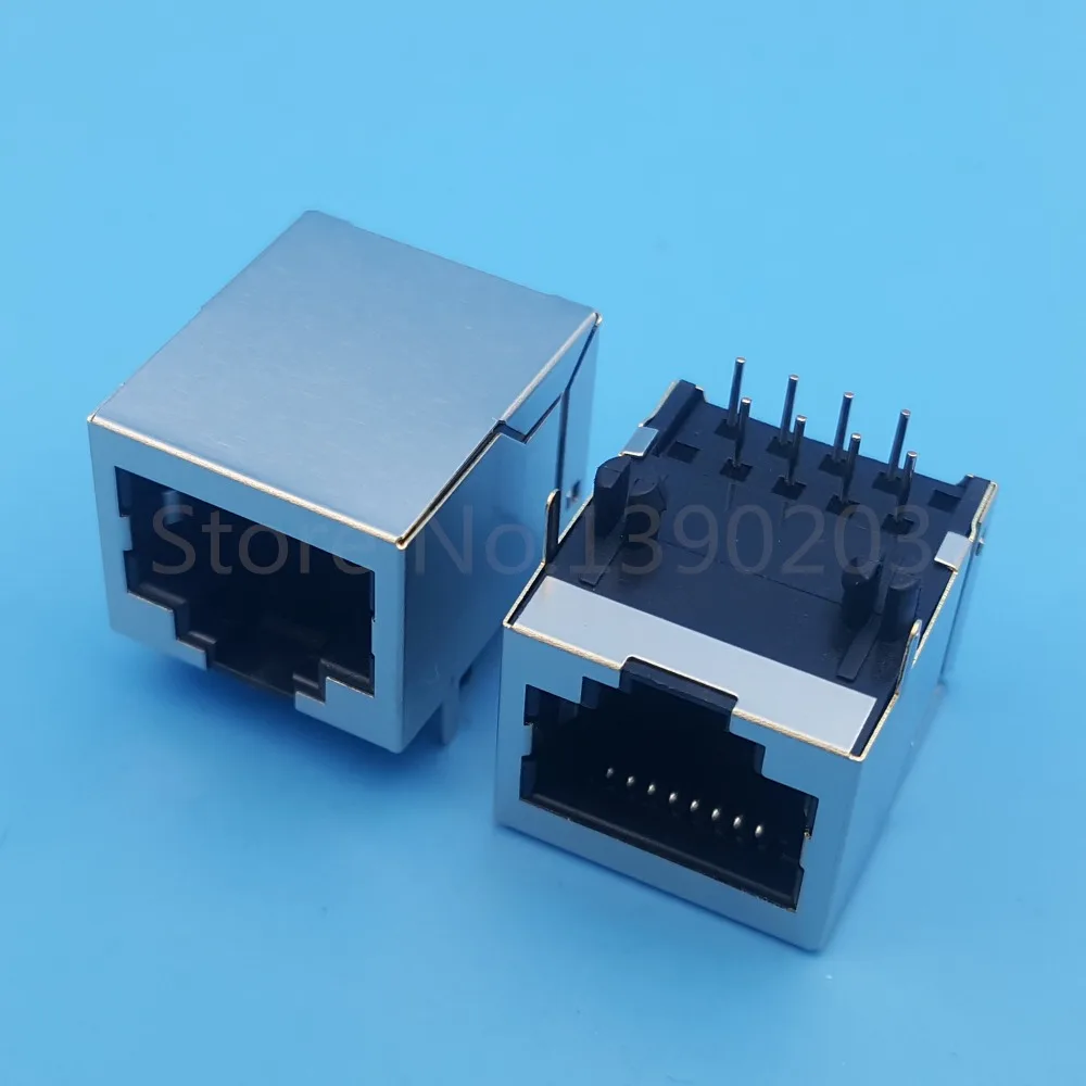 50 шт. RJ45 сети Ethernet 8P8C гнездо 8Pin DIP печатного монтажа разъем|connector 8pin|connector ethernetconnector
