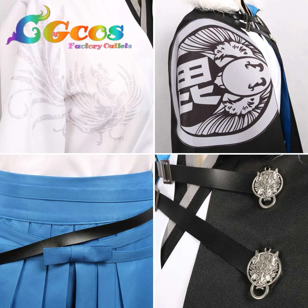 CGCOS Косплей Костюм IKEMEN SENGOKU Uesugi Kenshin костюмы аниме Кастомизация Хэллоуин вечерние