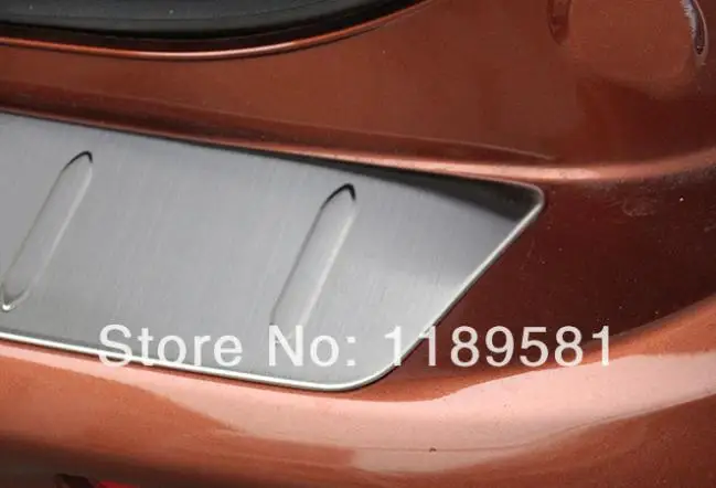 Для Mitsubishi Outlander 2013- нержавеющая сталь Задний бампер порога протектор отделка