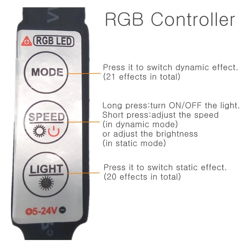 DC5V USB Светодиодная лента 2835 с батарейным блоком набор RGB/теплый белый/белый сделай сам, домашний, декоративный светодиодный светильник