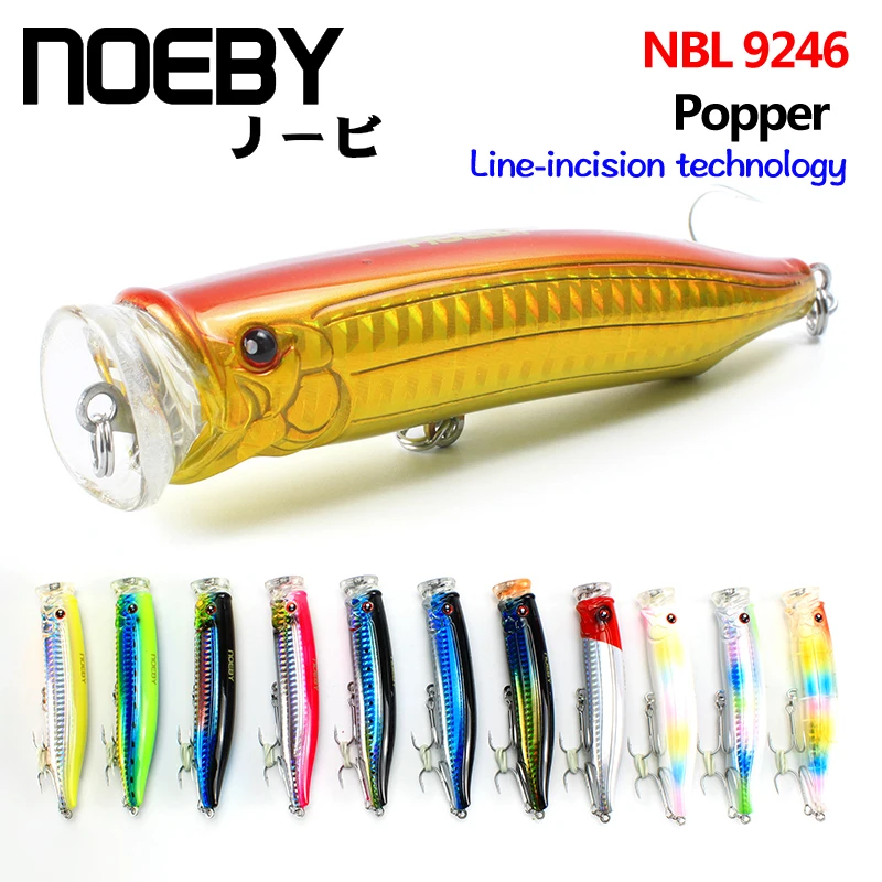 NOEBY 1 قطعة 100 مللي متر 120 m جديد بوبر الصيد إغراء أعلى المياه الصلب الطعم VMC/SUGIURA خطاف ثلاثي السحر إيسكا دي إغراء قوي NOEBY 1 قطعة 100 مللي متر 120 m جديد بوبر الصيد إغراء أعلى المياه الصلب الطعم VMC/SUGIURA خطاف ثلاثي السحر إيسكا دي إغراء قوي