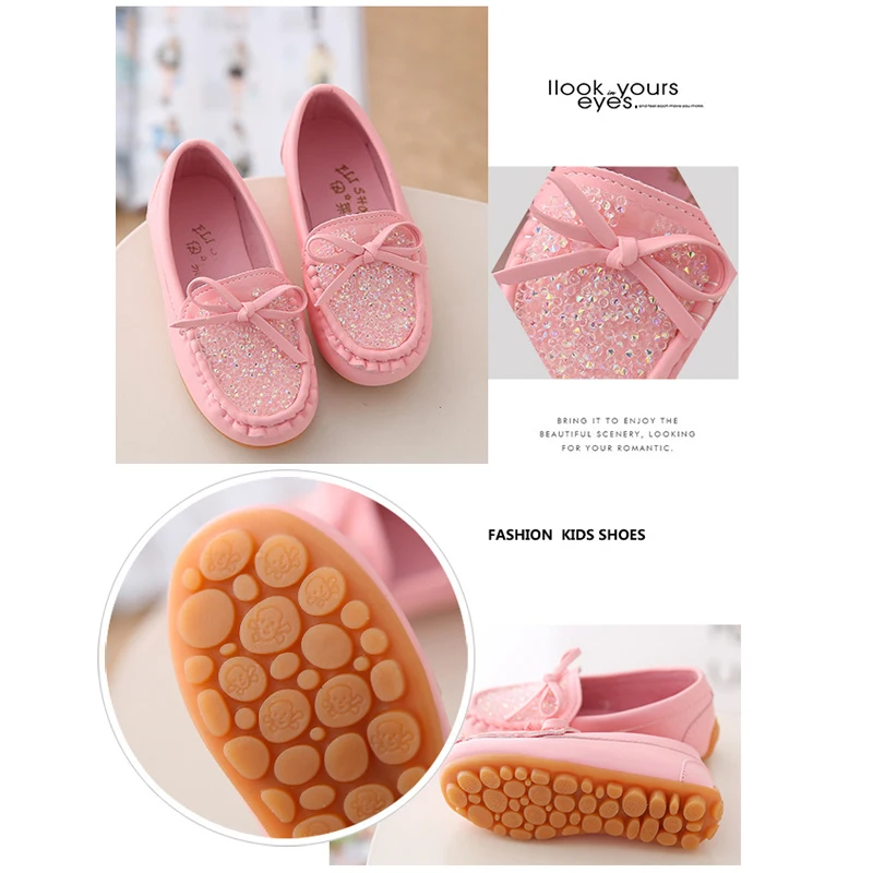 Baby jóvenes zapatillas de casa zapatos infantiles guardería plantilla de cuero negro blanco