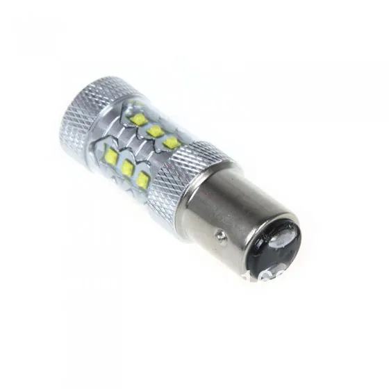 Фото Светодиодный стоп-сигнал, 2 шт., BAY15D 1157, 380, 12 В, белый, красный цвет, 16SMD, 80 Вт, двойная нить, комбинированный задний стоп-сигнал №3