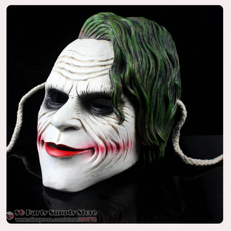 Бэтмен высокого качества черная рыцарская Смола маска коллекция издание вечерние украшения для дома реквизит 20*26 см 1000 г