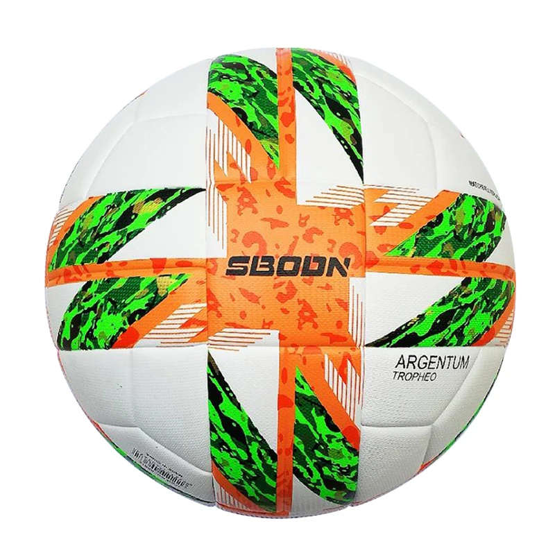 Высокое качество футбольный мяч из кожи PU Размер 5 Лига чемпионов цель команда матч тренировочные шары бесшовные скольжению футбольный мяч