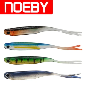 

Noeby Soft Bait 5Pcs 75mm 1.7g or 4Pcs 115mm 5.3g Silicone Fishing Lure Pescaria Leurre peche Iscas Artificias Pesca Swimbait