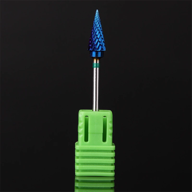 3 цвета Нано покрытие карбид-вольфрамовый ногти сверла электрическая машина кутикулы Фрезерный резак для маникюра аксессуары для ногтей