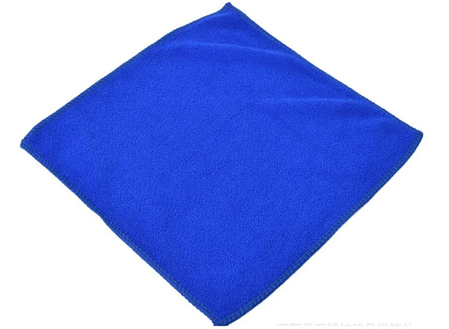 Нано полотенце из микрофибры 13 г 25*25 рекламные подарки маленькое полотенце#5035 - Цвет: blue