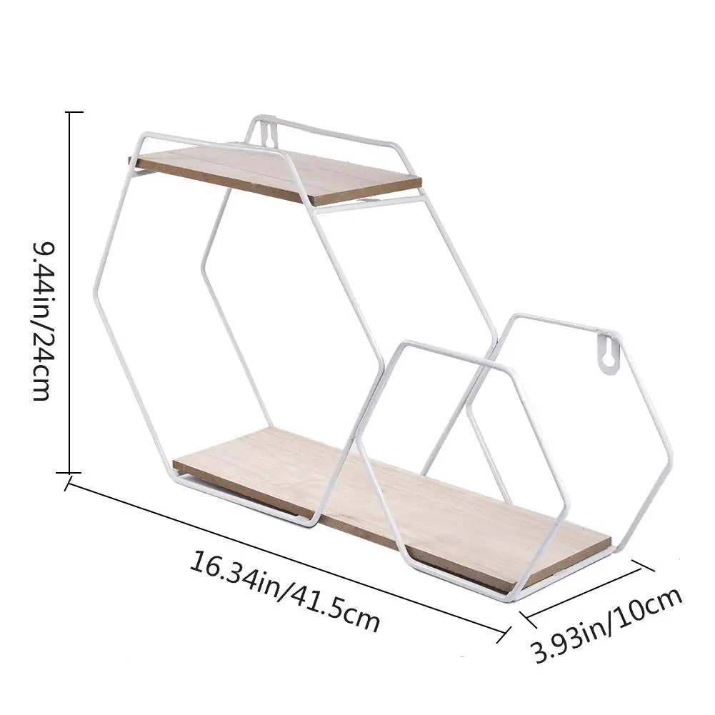 الحديد مسدس الزخرفية تخزين الرف مجلة المعادن حامل أرفف المنظم جدار تصاعد لغرفة المعيشة ديكور المنزل 20E