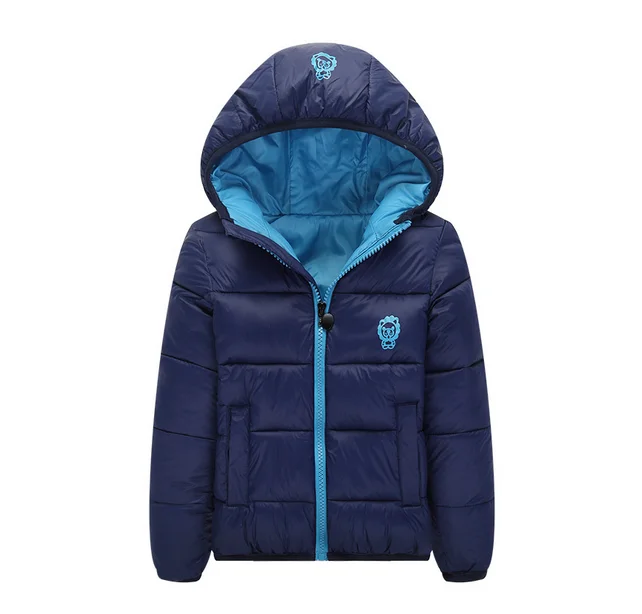 WEONEWORLD/Коллекция года, зимние детские парки с хлопковой подкладкой пуховое пальто с капюшоном для маленьких мальчиков и девочек детские пальто Верхняя одежда