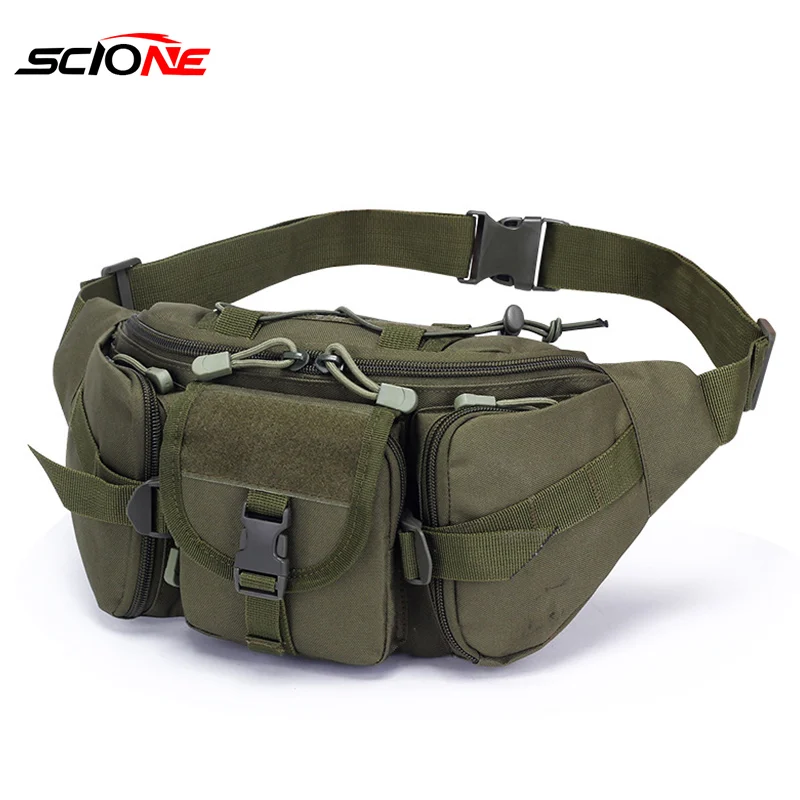 

New Fishing Bags Outdoor Pack Waterproof Bag Tactical Belt Outdoor Sports Bags Hiking Camping Bag XA95G