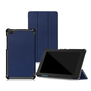 

Luxury Slim PU Stand Cover For Lenovo Tab E7 TB-7104F TB7104 E 7.0 Flip Case 200PCS/Lot