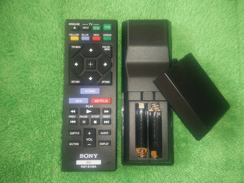 New Replaced Remote RMT B126A for SONY Blu Ray DVD Player BDPBX120 BDP