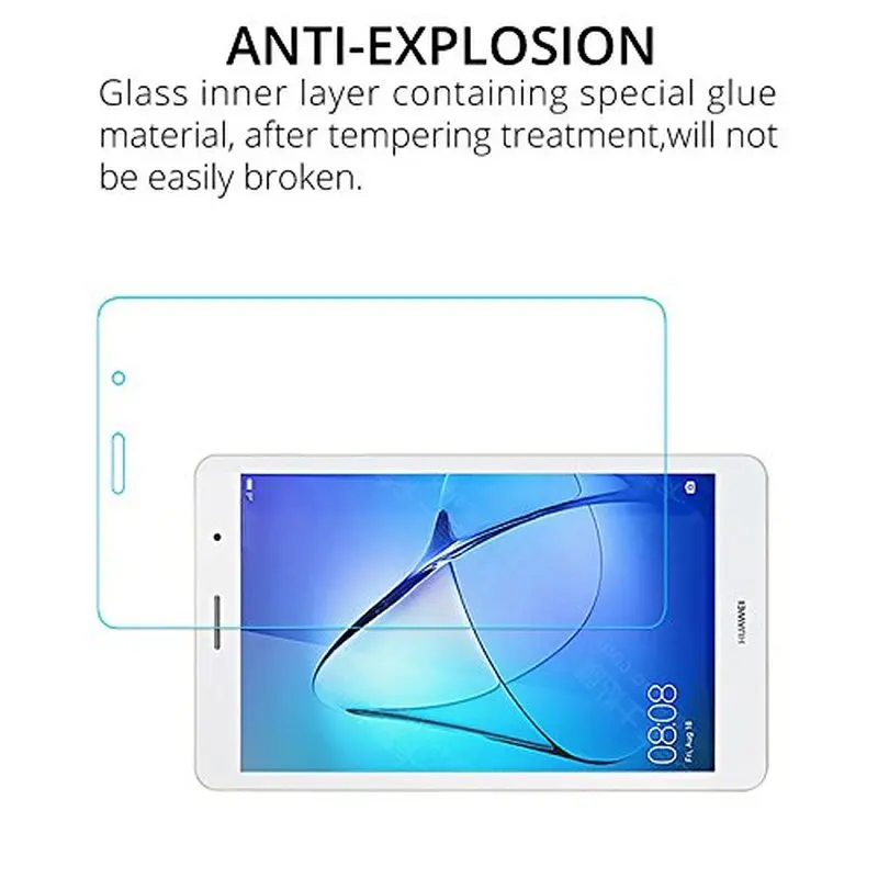 Защитное стекло закаленное 9H для Huawei Mediapad T3 8 дюймов Защитная пленка Honor Play Pad 2 0