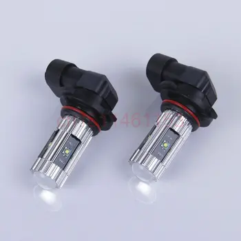 

white Fog lights for Dodge Avenger Caliber Journey Viper Caravan Car led drl fog driving lights lamp bulb H3 9145 2pc