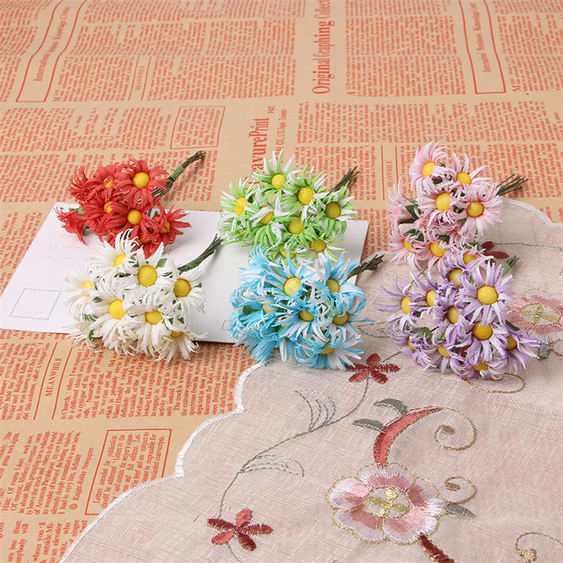 2 sets/lot Artificial Flowers decorative wreat Wreath Wedding silk