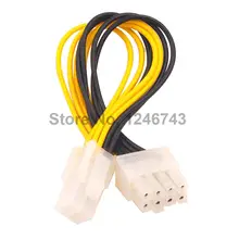 4 Pin до 8 Pin источник питания ЦП адаптер конвертер кабель atx линия преобразования питания