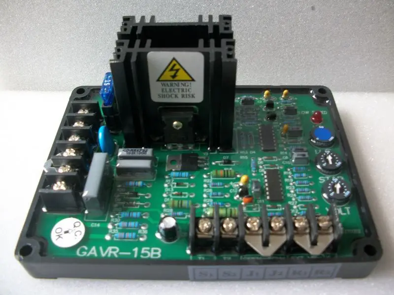 Universal Brushless Generator AVR 15A Voltage Stabilizer Regulator Power Tool Parts generator gavr 15a universal brushless generator avr 15a voltage stabilizer automatic voltage regulator module fast shipping