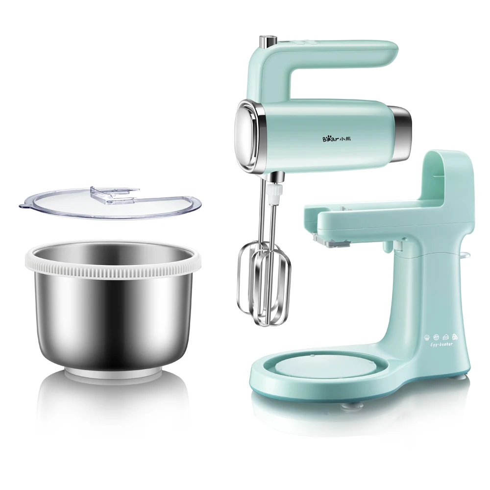 

220V Household Electric Dough Mixer Stand/Handheld Multifunction 4L Cream Egg Food Mixer 2 In 1 Food Blender Good Quality