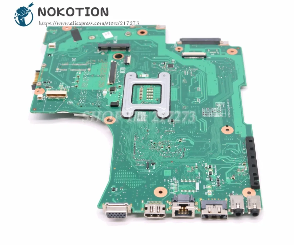 NOKOTION V000218080 V000218010 основная плата для Toshiba Satellite L650 L655 материнская плата для ноутбука HM55 UMA MB DDR3 Бесплатный процессор