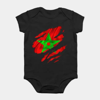 

Baby Onesie Baby Bodysuits kid t shirt Funny white Black tee Details about Drapeau Maroc Morocco Flag Standard Unisex