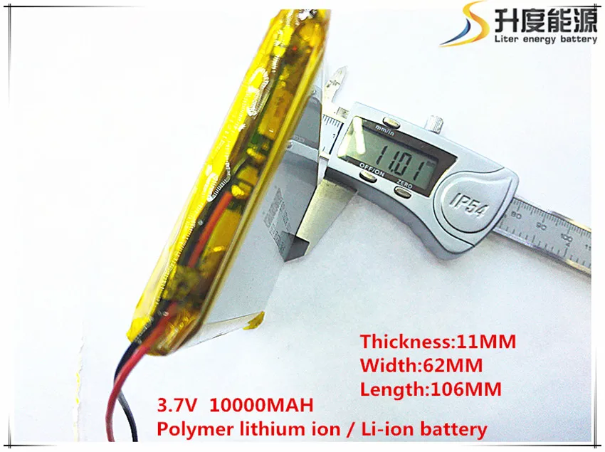 

li-po 3.7V,10000mAH,[1162106] PLIB ( polymer lithium ion battery ) Li-ion battery for tablet pc,GPS,mp3,mp4,cell phone,speaker