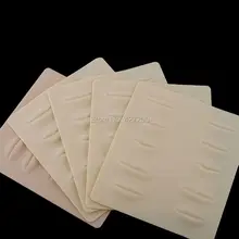 5 шт./партия Высокое качество 3D Постоянный Макияж Губы практика кожи 22x19 см Косметическая татуировка тренировочная кожа