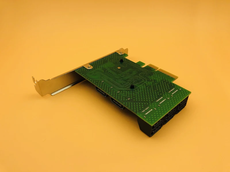 PCI E Express на SATA 3 0 III 6 ГБ контроллер карточка SSD PCIe 8 портов SATA3.0 адаптер Raiser