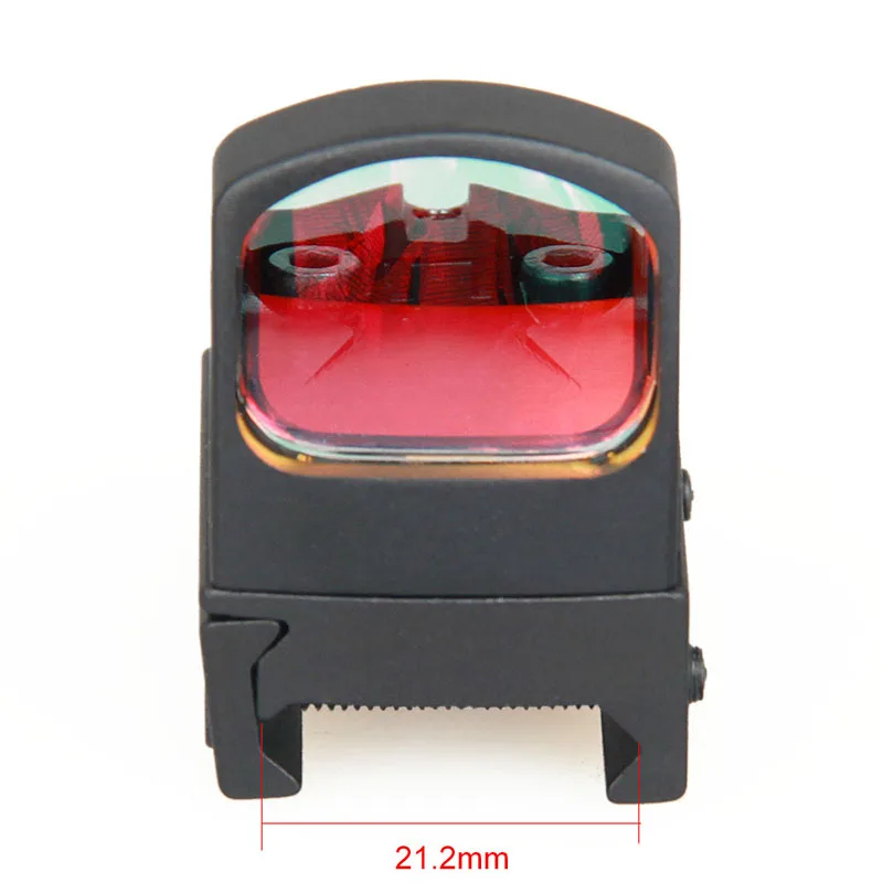 Охотничьи прицелы RMS Reflex Mini Red Dot Sight с креплением для страйкбола пистолета и 20 мм Weaver Pictinny Rail Base