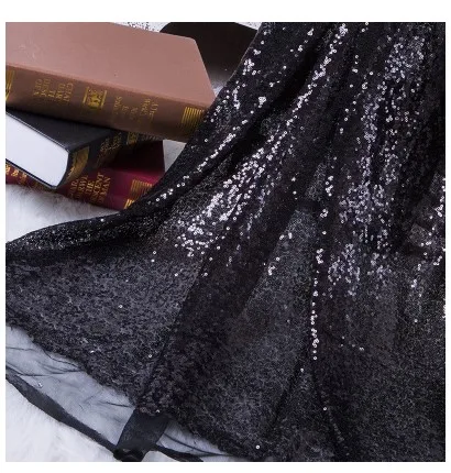 full black fabric