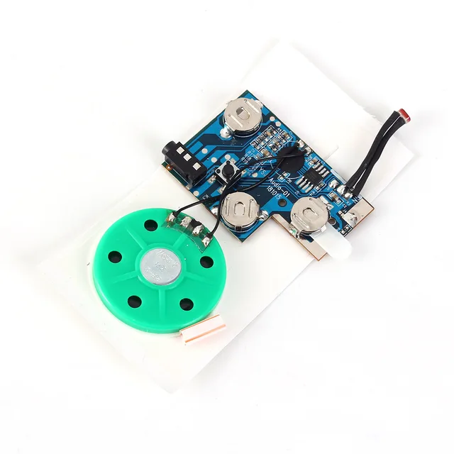 Recordable Voice Module 120S Sound Music Gift Greeting Light Control Card IC Voice Music Talking