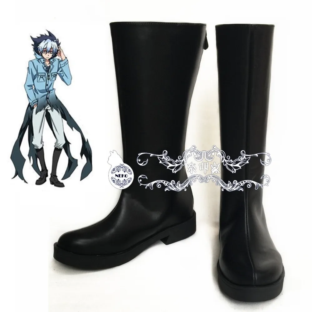 

Черная обувь для косплея Servamp Kuro SERVAMP