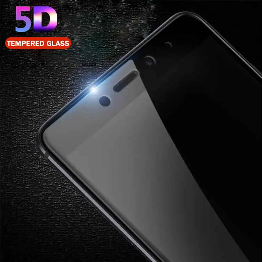 

5D Full Cover Edge Tempered Glass on Xiaomi Redmi Note 4 X Note 4X Glass Anti-Scratch Full Protective Screen Protector Film 5.5"