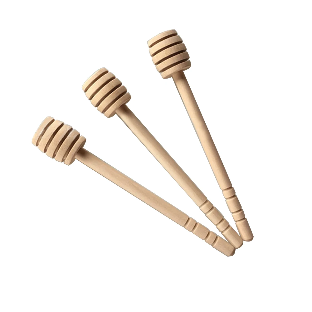 5 Pcs 15cm Wood Stirring Rod Beekeeping Honey Tools Honey Splash Bar