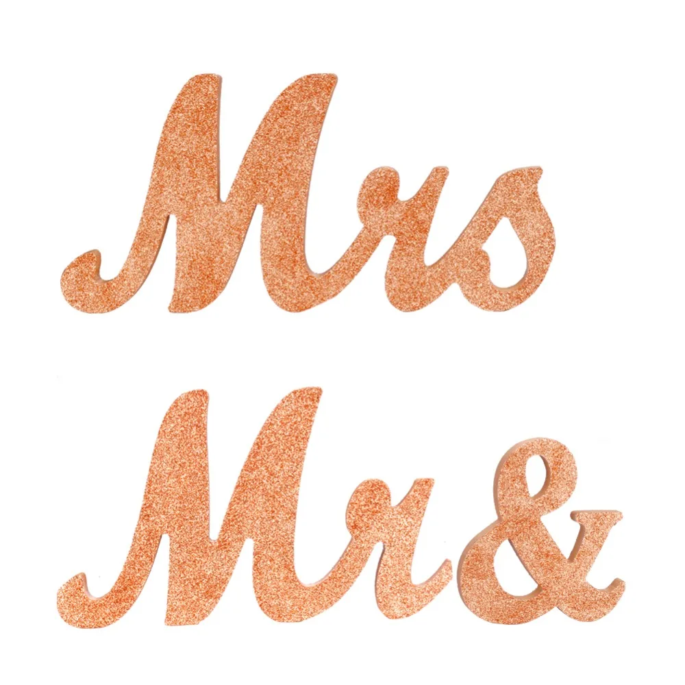 Деревянный знак Mr and Mrs свадебное украшение для милый декор стола Mr Mrs набор Mr& Mrs буквы украшения для свадьбы