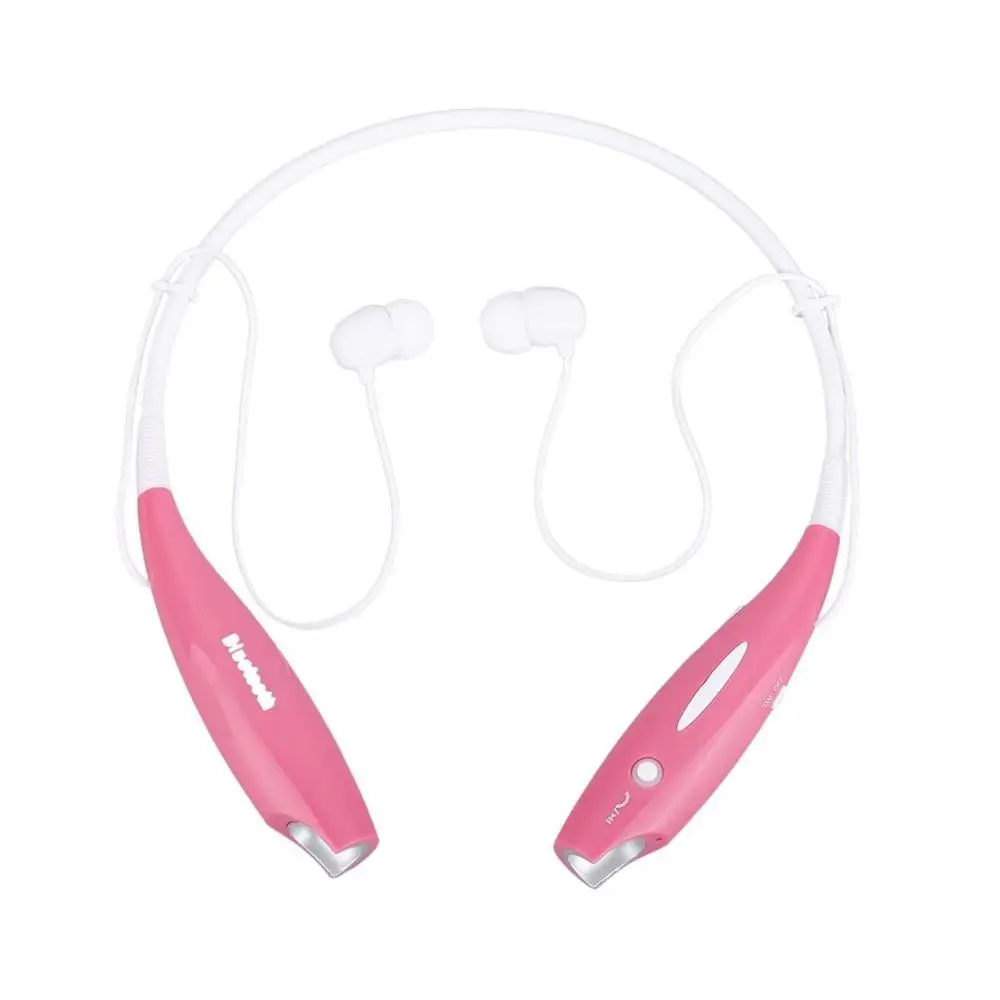 Розовый HV800 спортивные стерео bluetooth-гарнитура беспроводные наушники беспроводные стильные наушники Bluetooth мобильный телефон Bluetooth наушники - Цвет: Розовый