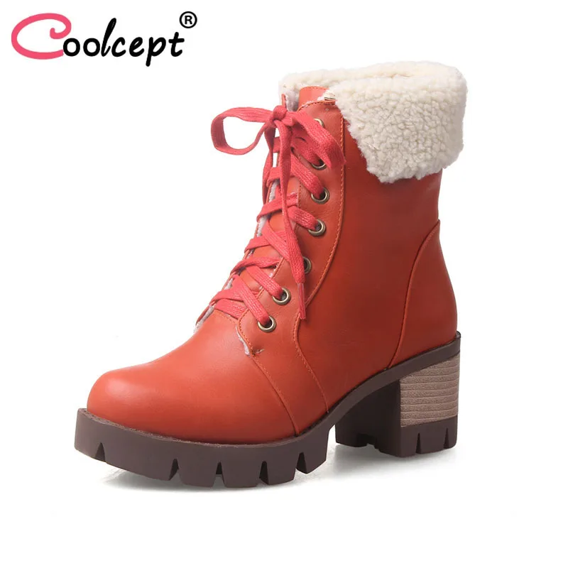 boots with square heel