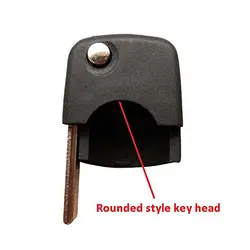 Рекламные товары Замена Выкидной ключ круглая голова для VW Volkswagen NEW неразъемный дистанционный ключ лезвие