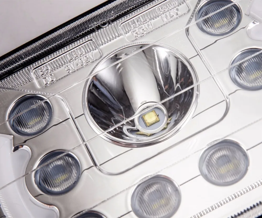 5 дюймов x 7 светодиодный головной светильник s HID Светильник лампы Hi / Low Beam