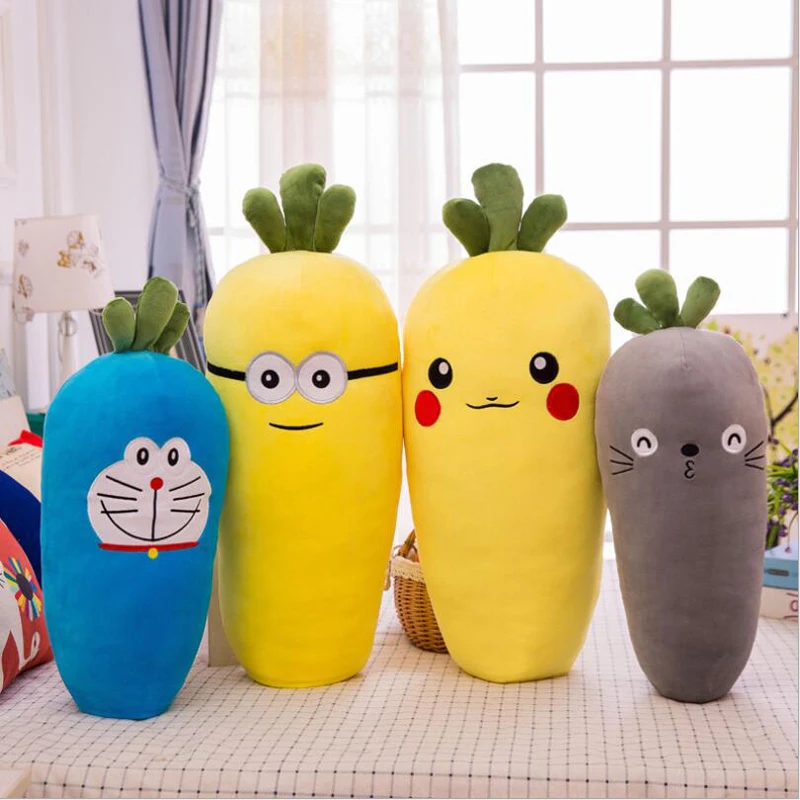 

Creative Lovely Cartoon Radish Short Plush Toy Stuffed Toys Soft Plush Pillow Birthday Gift Send to Children & Friend