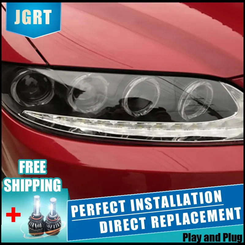  2PCS LED Headlights For Mazda 6 2003-2014 Car Led Lights Double Xenon Lens Car Accessories Daytime  - 32903976582
